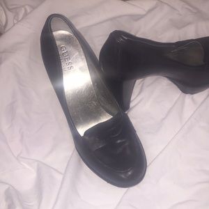 Guess leather heels
